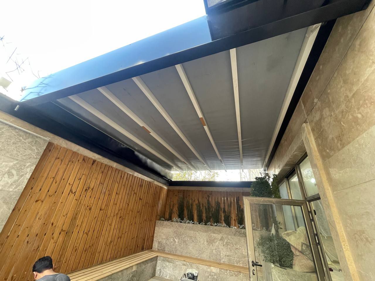 نمونه کار سقف متحرک