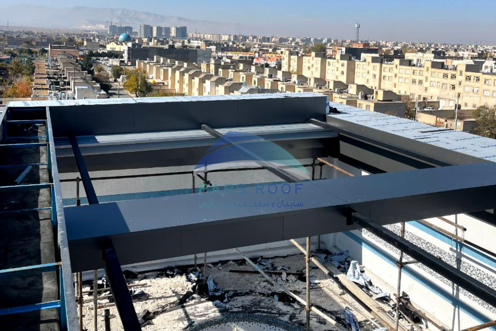 نصب انواع سقف متحرک در مشهد