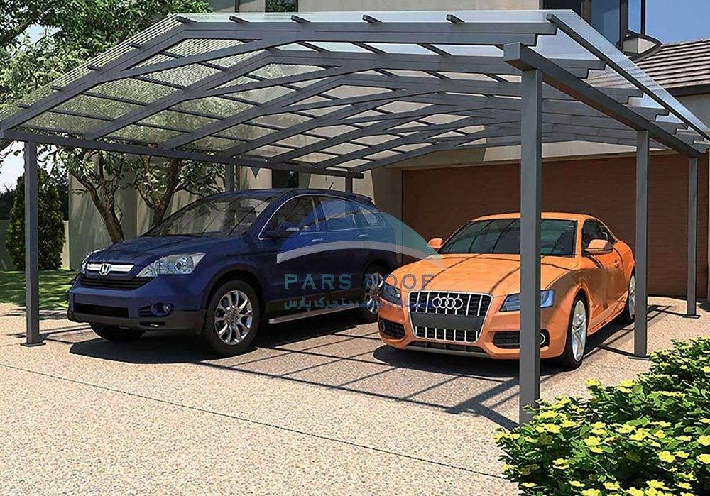 طراحی سایبان پارکینگ