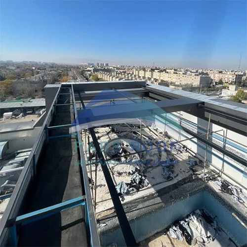 سقف متحرک رستوران و کافی شاپ