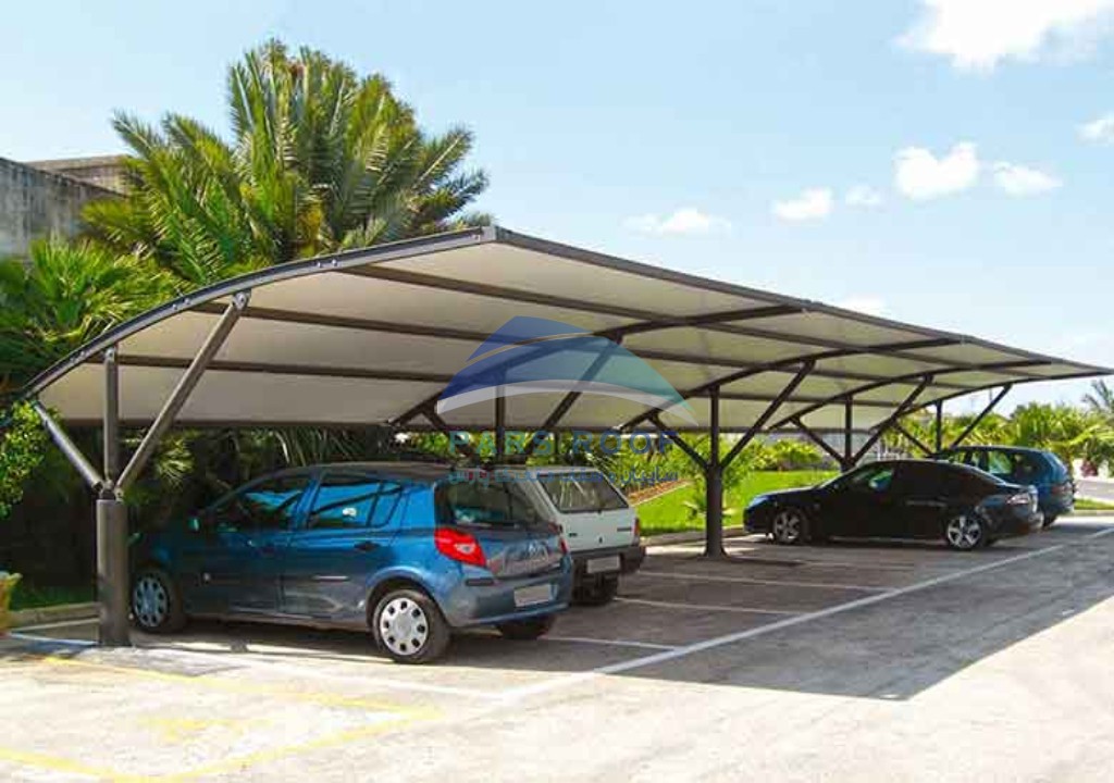 سقف پارکینگ محوطه