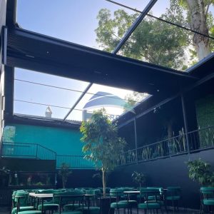 هزینه نصب سقف متحرک