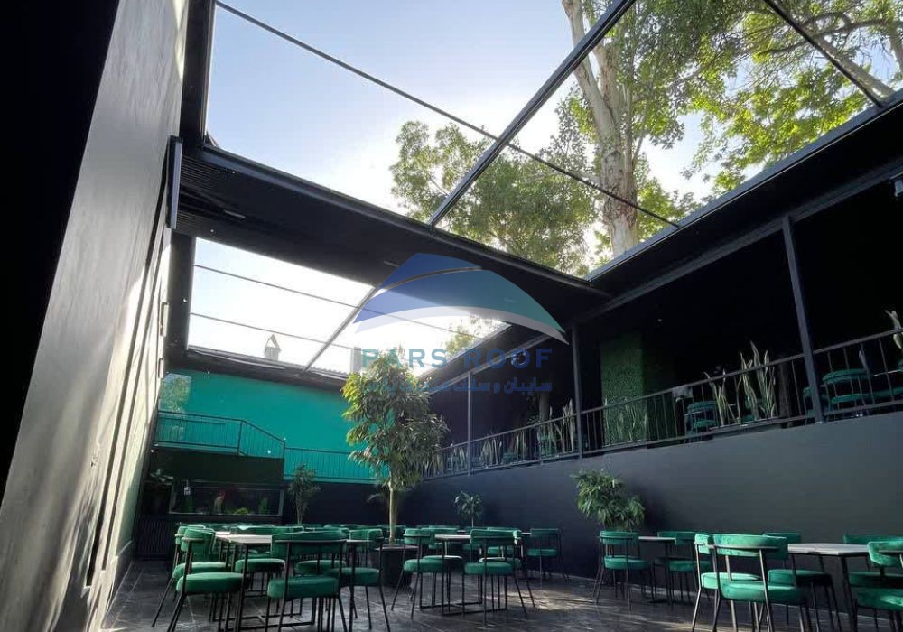 هزینه نصب سقف متحرک