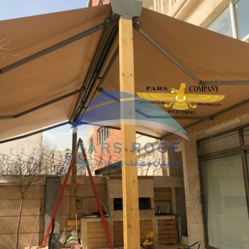 راهنمای نصب و نگهداری سایبان دو طرفه