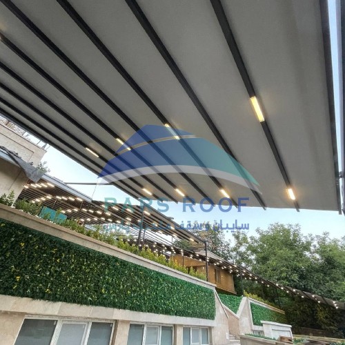 اجرای سقف متحرک برای روف گاردن