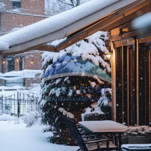 حفاظت از سایبان در زمستان