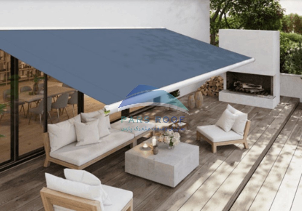 عملکرد سایبان بازویی مقابل آفتاب