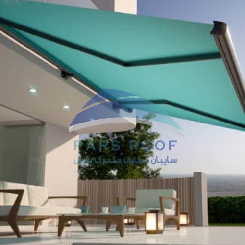 عملکرد سایبان بازویی مقابل آفتاب