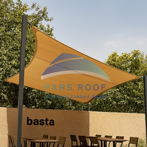 تاثیر سایبان متحرک بر فضای باز