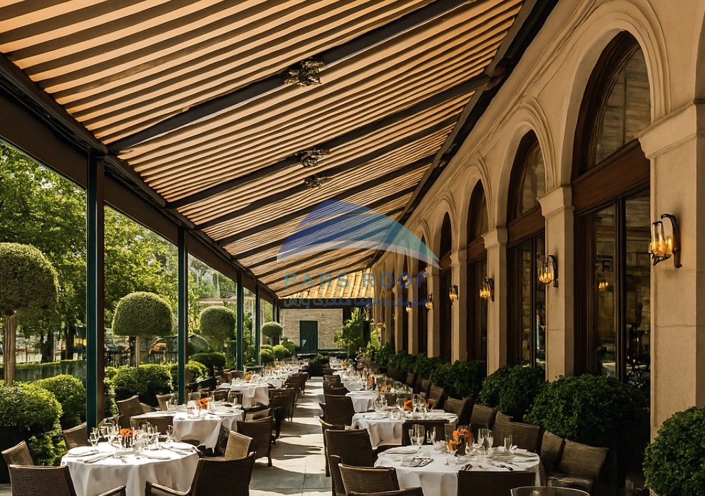 محافظت از سایبان در برابر پرندگان